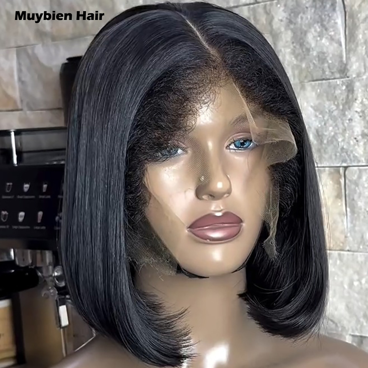 350 Density with Baby Hair Sup - đánh giá và giá Glueless Wear And Go Human Hair Wig