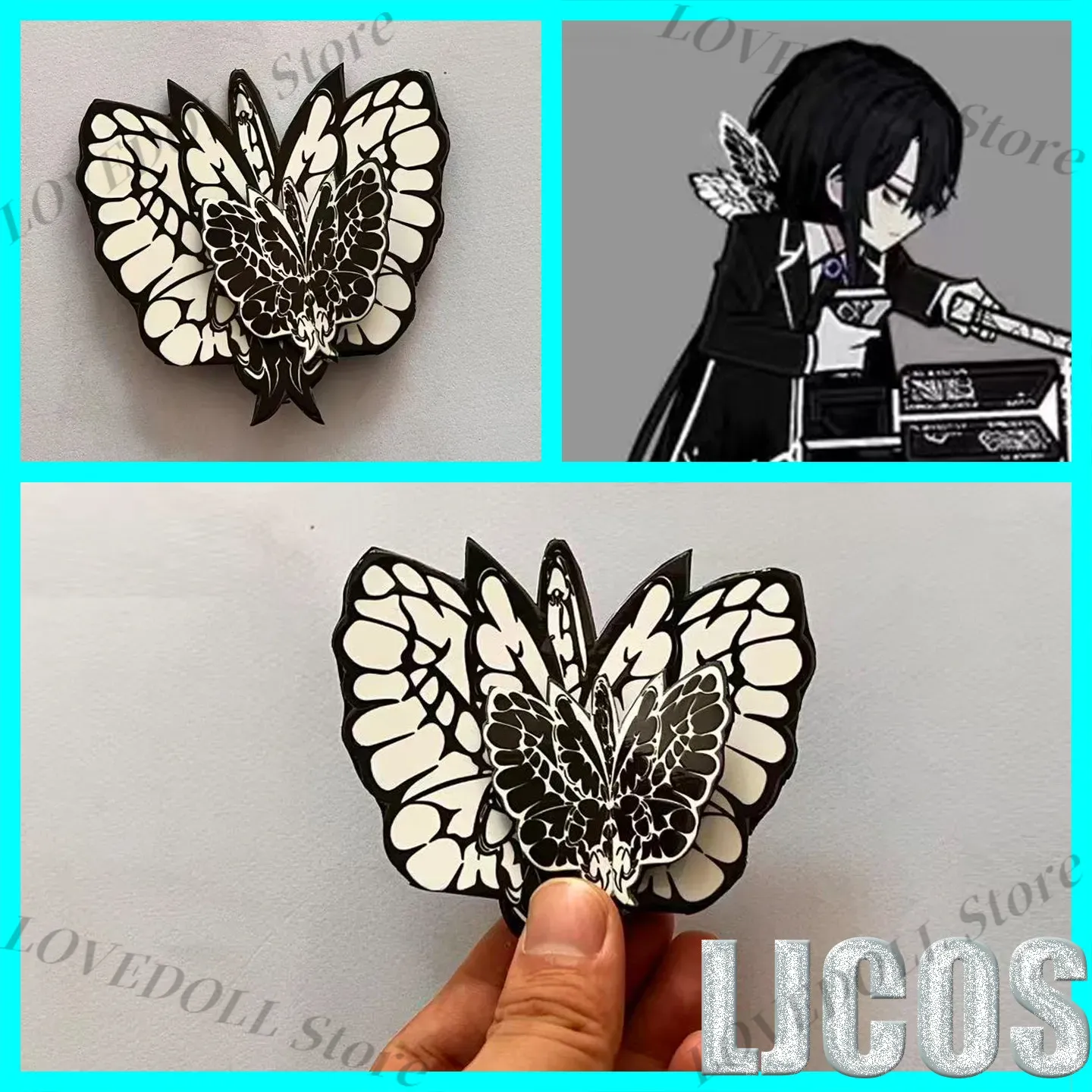 Anime Limbus Company Yisang Bu - đánh giá và giá Hair Clips