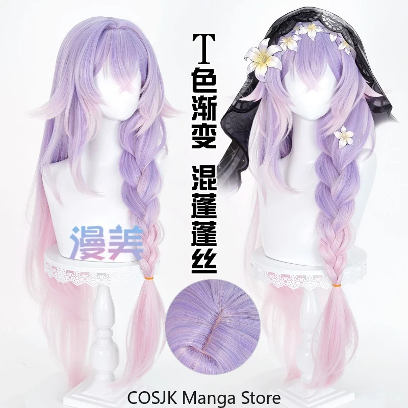 Anime Wuthering Waves Lily Cos - đánh giá và giá Synthetic Wigs