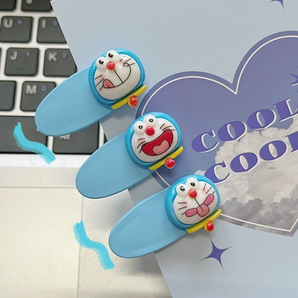Cute Doraemon Expression Duckb - đánh giá và giá Hair Bundles