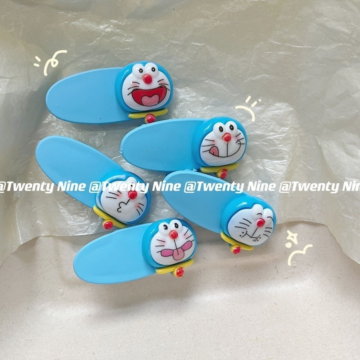 Cute Doraemon Expression Duckb - đánh giá và giá Hair Bundles