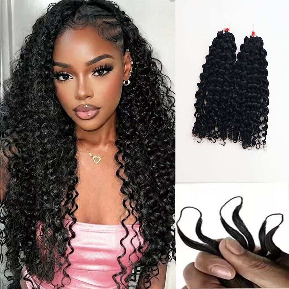Bouncy Curly Human Hair Bundle - đánh giá và giá Hair Bundles